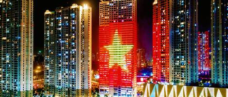 Majoituspaikan julkisivu