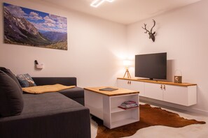 Una televisión, libros