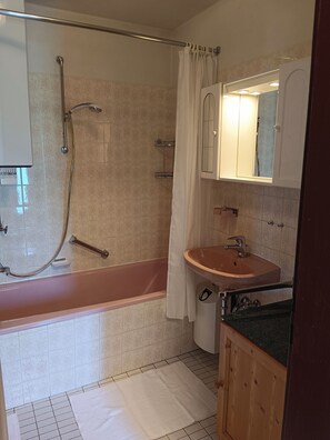 Shower, towels - Vacation apartment 1, 45sqm for max. 2 persons (Reit im Winkl)