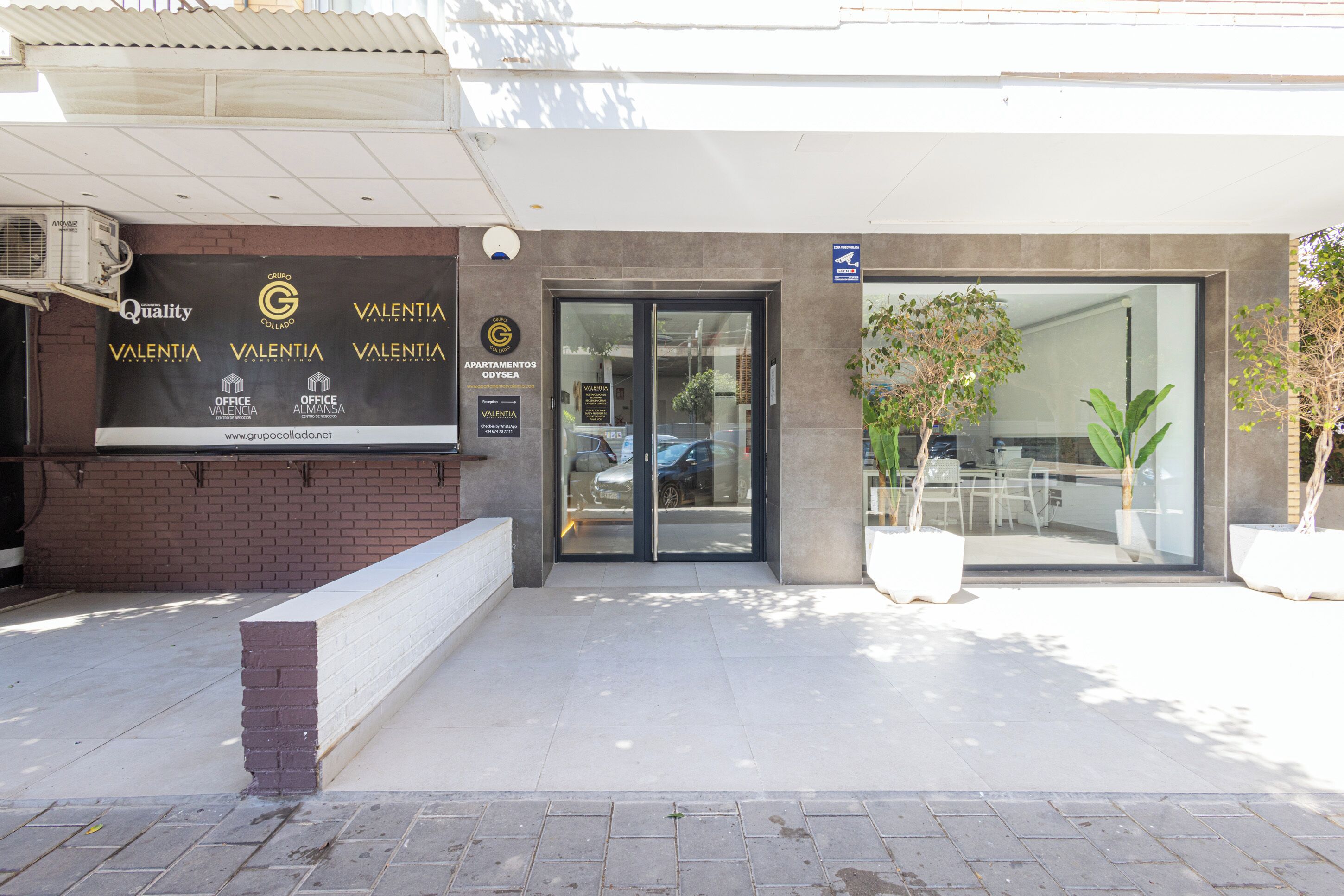 Entrada da propriedade