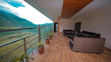 Vue depuis le balcon