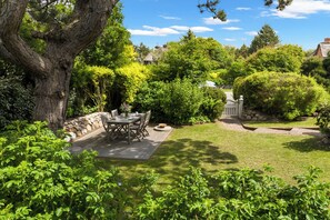 Outdoor dining - Reet. Kampen. Garten (Kampen (Sylt))