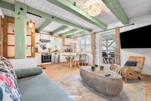 TV, table tennis, books - Westerweide - terrace, fitness room, dogs allowed (Delve)