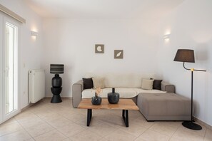 House | Living area | 40-inch plasma TV with cable channels