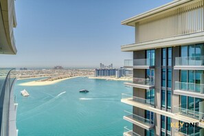 Deluxe Apartment, Balcony, Sea View | Balcony view - Ultimate One Bedroom with Private Beach Access (Dubai)