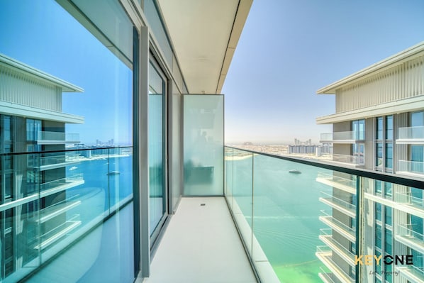 Appartamento Deluxe, balcone, vista mare | Balcone