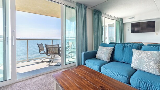TV, DVD player - 2BR Near Beach | Bay Views + Jolly Roger Fun (Ocean City)