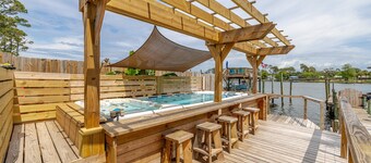 Driftwood, jet ski pad, boat dock!