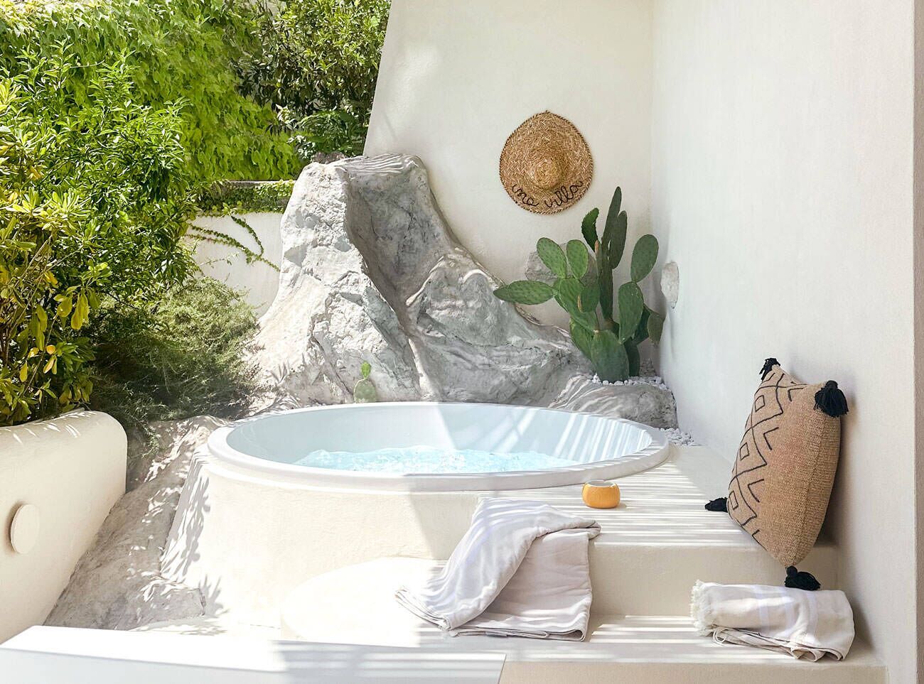 Deluxe-Doppelzimmer, Terrasse, Gartenblick | Terrasse/Patio