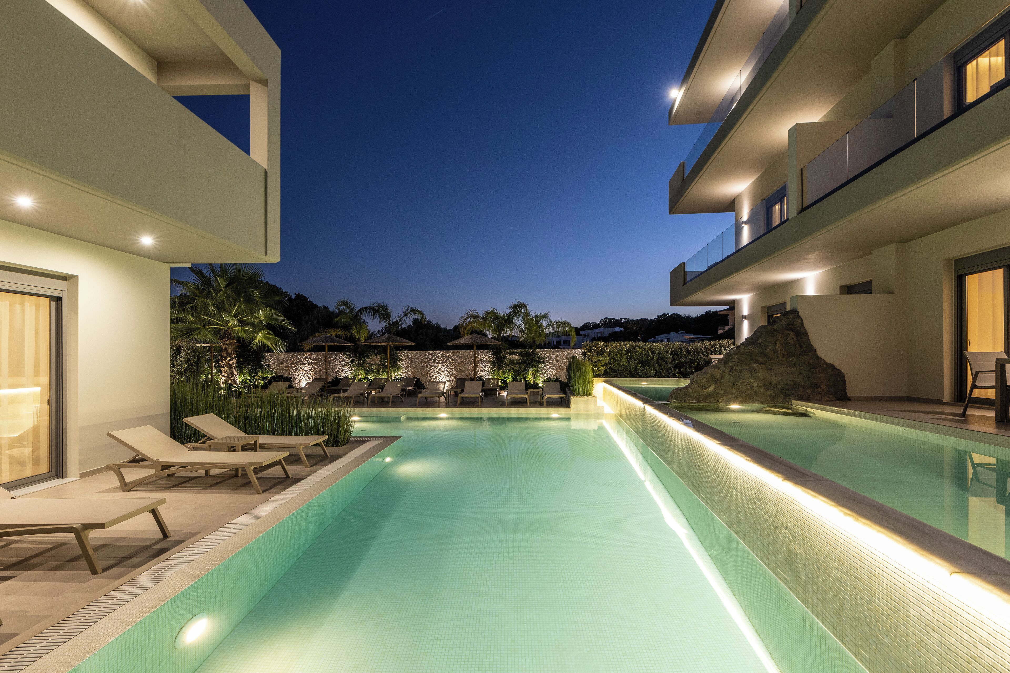 Seasonal outdoor pool