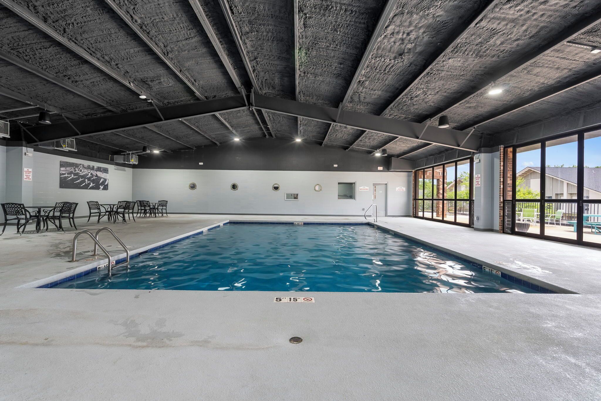 Indoor community pool!