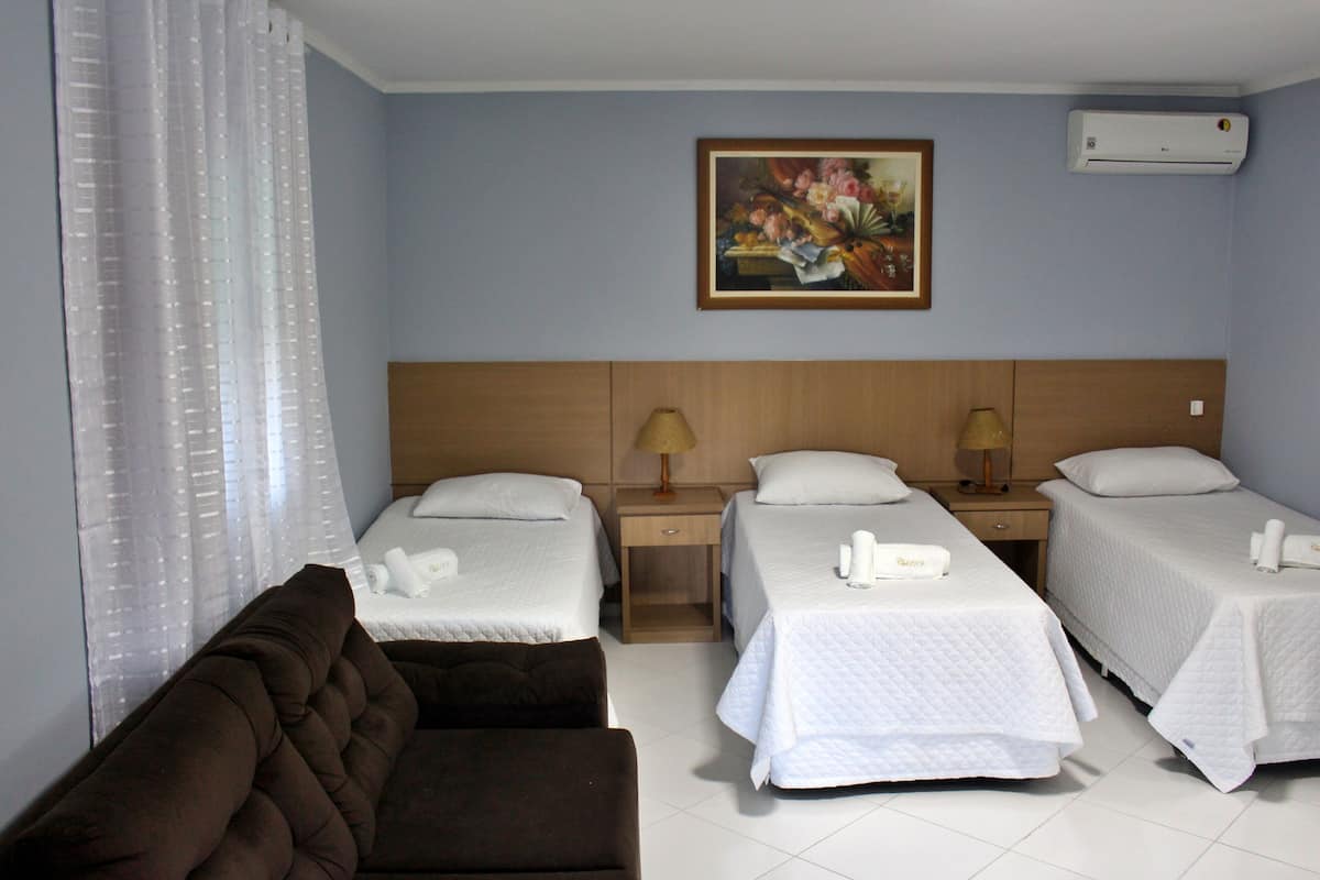Comfort Triple Room, Balcony, Mountain View | Premium bedding, minibar, desk, laptop workspace