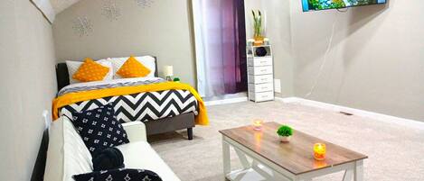 1 dormitorio, tabla de planchar con plancha, wifi gratis y ropa de cama