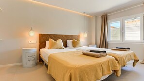 4 soverom, strykejern/-brett, wi-fi (inkludert) og sengetøy