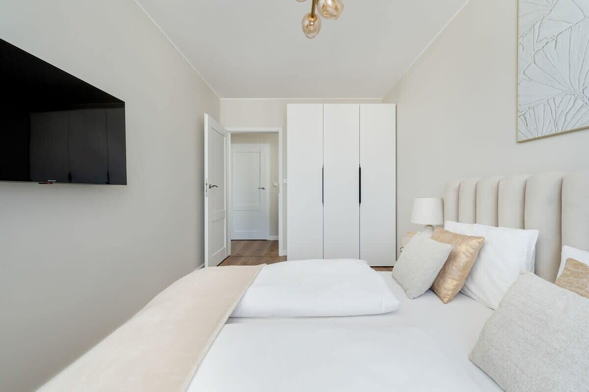 2 chambres, fer et planche à repasser, Wi-Fi, draps fournis
