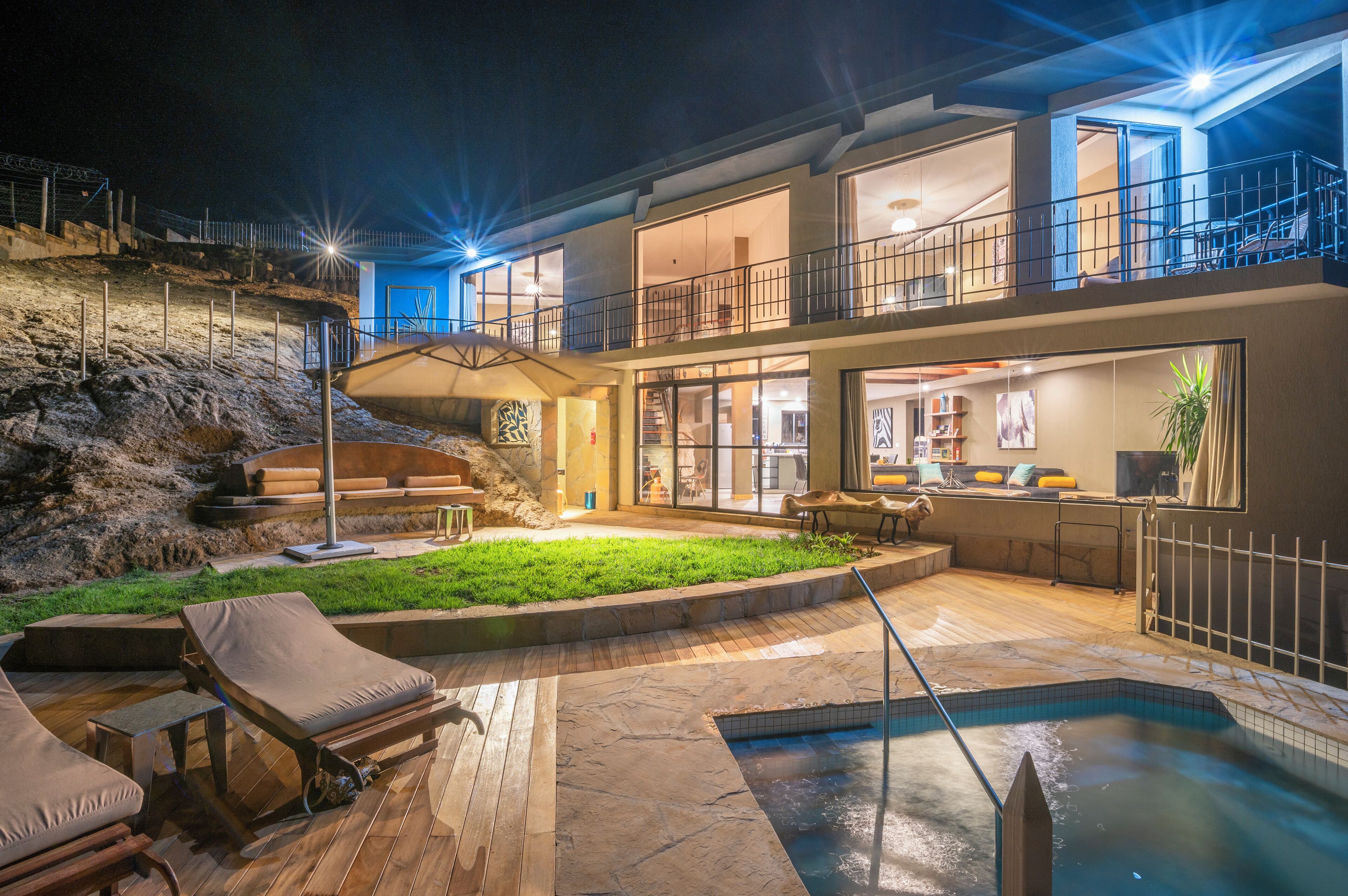 Fassade der Unterkunft