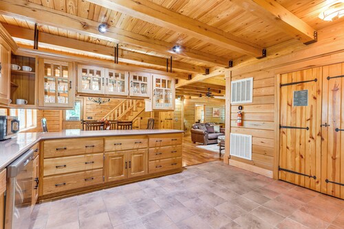 Rogers Cabin on 17 Acres w/ Wraparound Deck!
