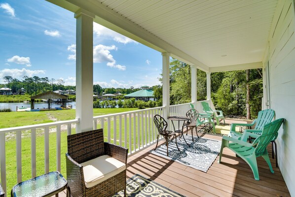 House (3 Bedrooms) | Interior - Waterfront Wolf Bay Home w/ Private Boathouse! (Elberta)