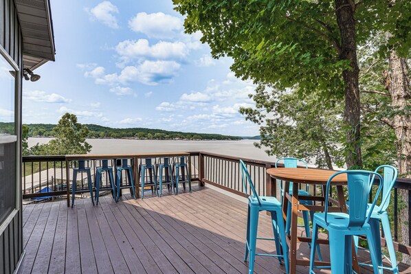 House (4 Bedrooms) | Interior - Views & Private Dock: Lake of the Ozarks Retreat! (Climax Springs)