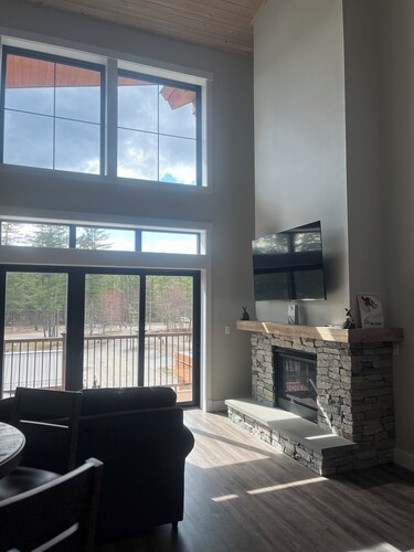 Good Times to be had at our Luxury new loft condo at the base of Cranmore.  