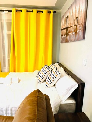 1 bedroom, iron/ironing board, WiFi, bed sheets