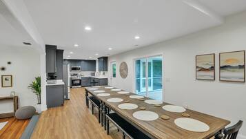 Cottage, 5 Bedrooms | Private kitchen | Fridge, oven, coffee/tea maker