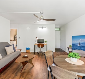 Condo, 1 Bedroom | Living area | Smart TV