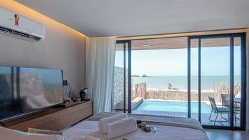 Suíte luxo | Vista para praia/oceano