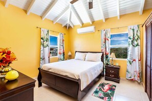 2 bedrooms, iron/ironing board, travel cot, free WiFi - Chalk Sound | Lagoon Views | Walk to Sapodilla Bay (Providenciales)