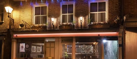 Entrada de la propiedad