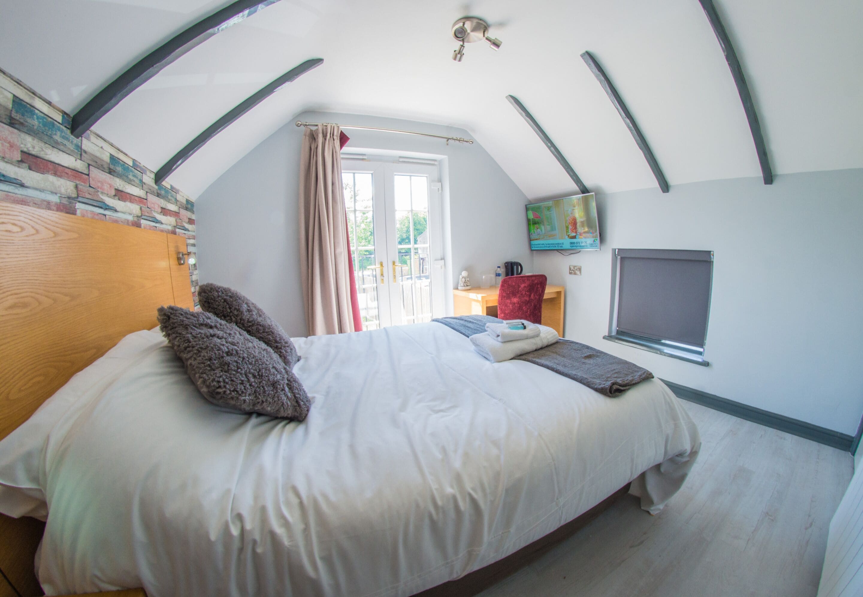 尊荣双人房, 独立浴室, 花园景观 | 隔音、免费 WiFi