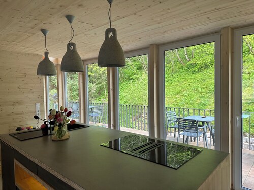 Gesamtes Ferienhaus im Grünen + Sauna + Whirlpool Gemütlich & Familienfreundlich
