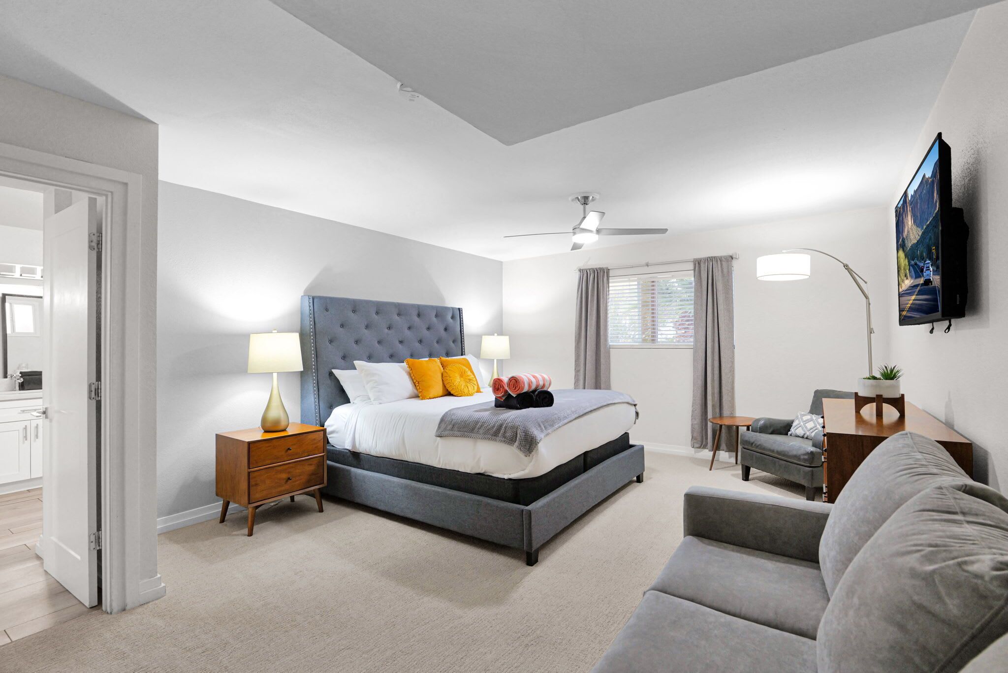 8 bedrooms, iron/ironing board, travel cot, WiFi