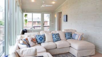 Smart TV, stereo, computer monitors