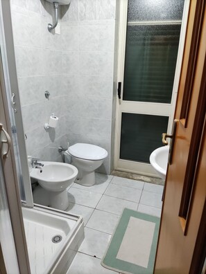 SĂšche-cheveux, serviettes fournies, savon, papier toilette