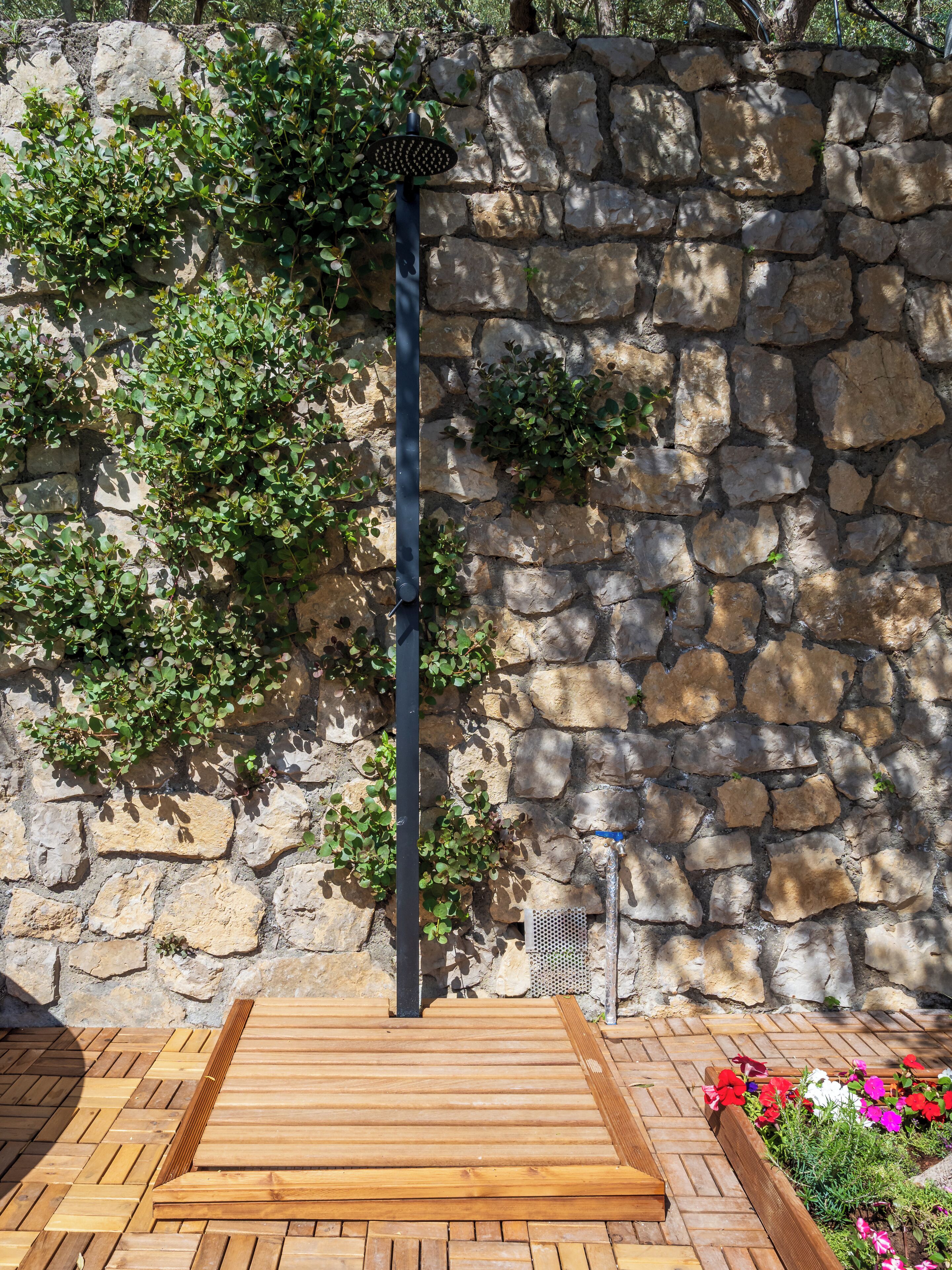 奢华独立别墅, 海景 | 浴室淋浴