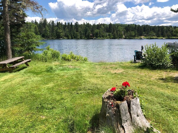 Property grounds - Loon Song. (Rangeley)