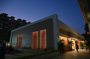 Fassade der Unterkunft