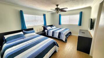 3 habitaciones, tabla de planchar con plancha y wifi gratis