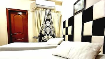 Quarto casal luxo | Quartos à prova de som, Wi-Fi de cortesia