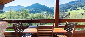 Les Belles d'Arly - Appt vue montagne