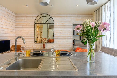 La Terrasse du Mené - Appt cosy centre ville avec grande terrasse