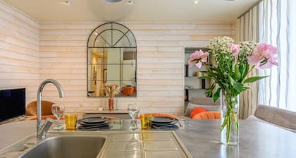 La Terrasse du Mené - Appt cosy centre ville avec grande terrasse