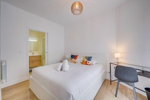 3 chambres, fer et planche Ă repasser, Wi-Fi gratuit, draps fournis
