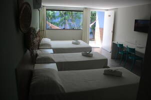 Comfort Quadruple Room, Balcony | Desk, laptop workspace, free WiFi