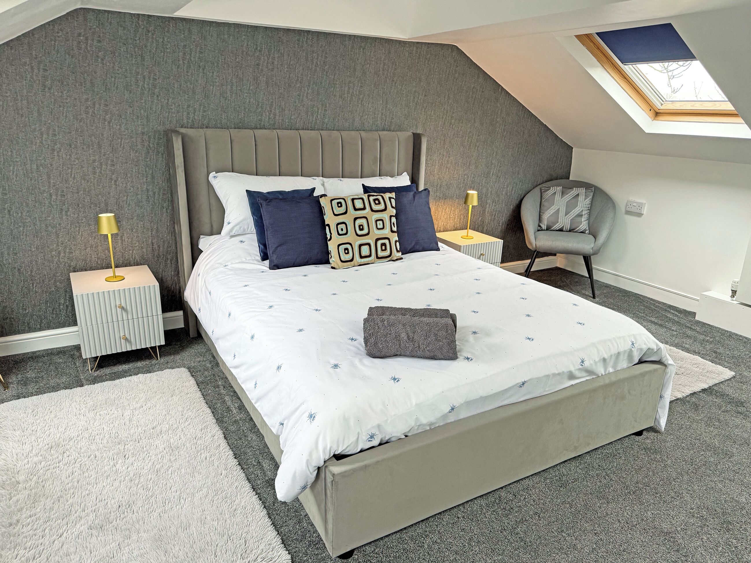 2 habitaciones, wifi gratis y ropa de cama 