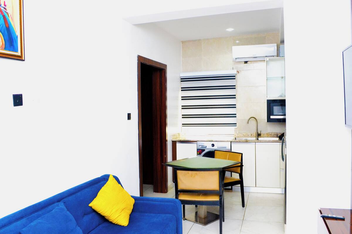 Apartamento de lujo | Caja fuerte, sistema de insonorización, tabla de planchar con plancha