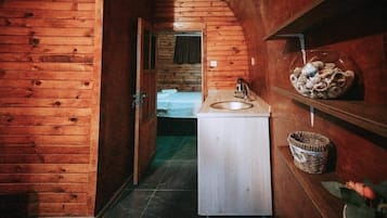 Comfort-Ferienhaus, Balkon, Strandblick