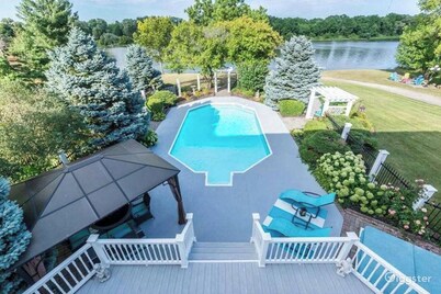 Breathtaking Southern Plantation Style Home on a Magnificent Waterfront Lot.