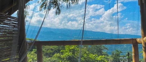 Basic Cabin, Balcony, Mountain View